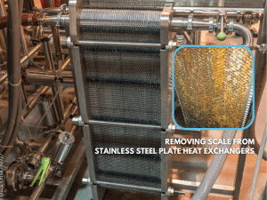 Removing Scale From Stainless Steel Plate Heat Exchangers